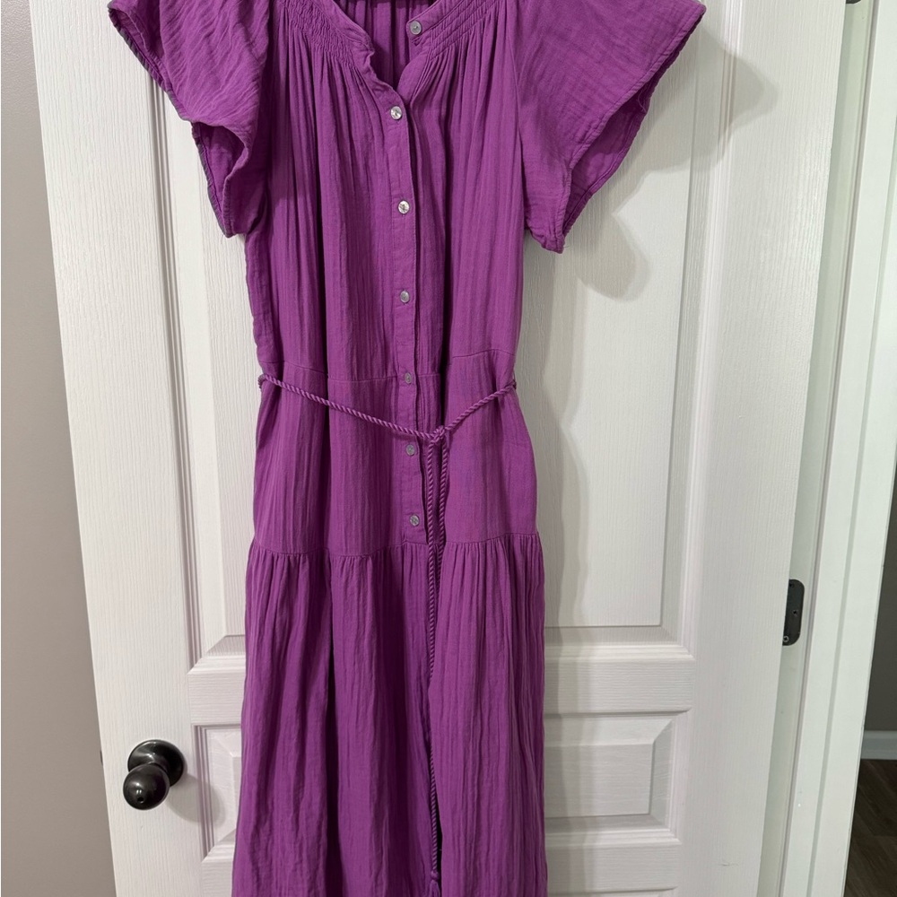 Time and Tru Fuchsia Dress